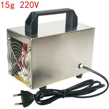 Ozone Generator 15g/h Portable Ozonizer Air water Purifier Sterilizer treatment Ozone addition to formaldehyde 220V
Ozone Generator 15g/h Portable Ozonizer Air water Purifier Sterilizer treatment Ozone addition to formaldehyde 220V