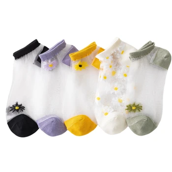 5 pairs/bag Summer Women Socks Thin Crystal Transparent Glass Fiber High Quality ultra-thin Transparent Socks Glass Silk Sock
5 pairs/bag Summer Women Socks Thin Crystal Transparent Glass Fiber High Quality ultra-thin Transparent Socks Glass Silk Sock