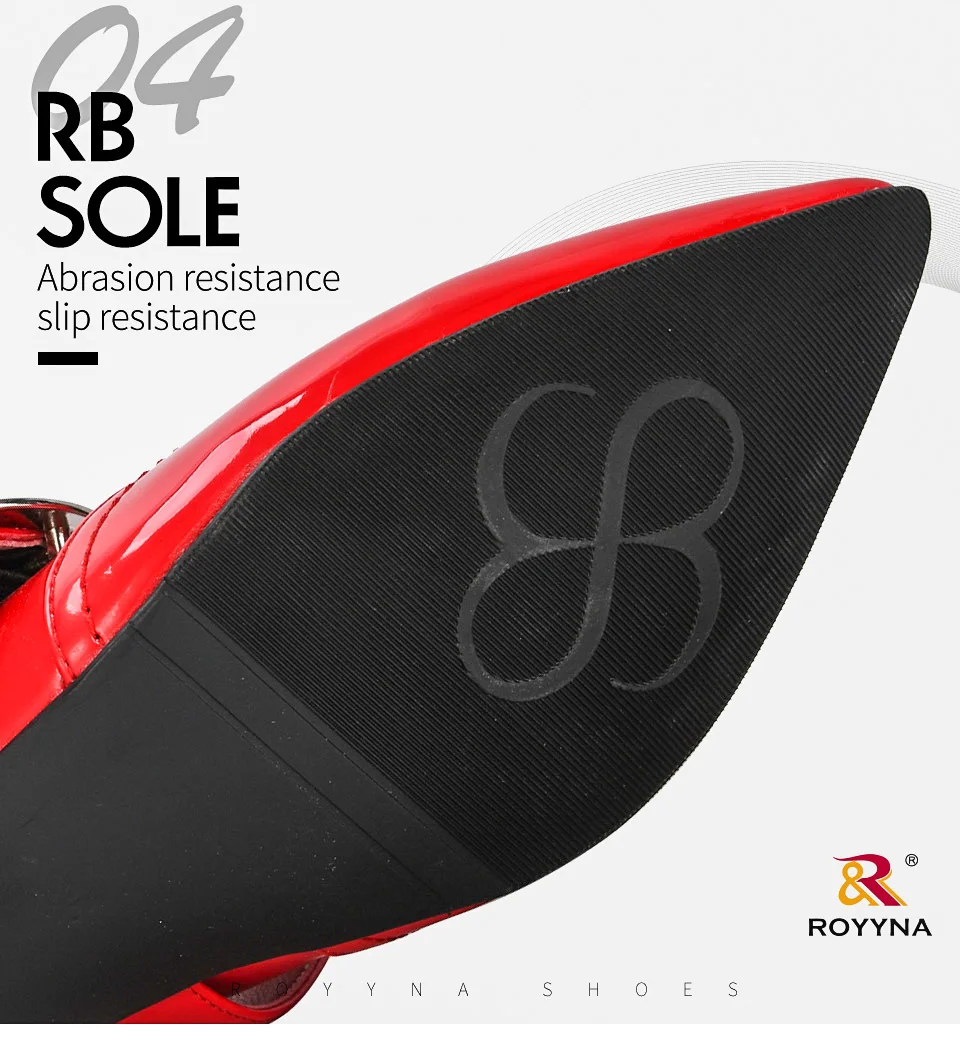 ROYYNA 2019 New Designers Oxford Casual Classic Shoes Women Pointed Toe Smooth Bright Dress Shoes Ladies Buckle Patent Pumps ROYYNA 2019 New Designers Oxford Casual Classic Shoes Women Pointed Toe Smooth Bright Dress Shoes Ladies Buckle Patent Pumps