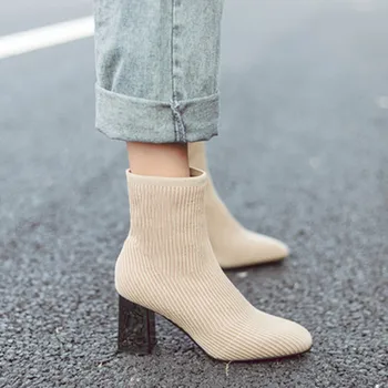 Children's boots autumn new autumn winter all-in-one net red thin boots thick heel high elastic knitting middle tube socks boots
Children's boots autumn new autumn winter all-in-one net red thin boots thick heel high elastic knitting middle tube socks boots