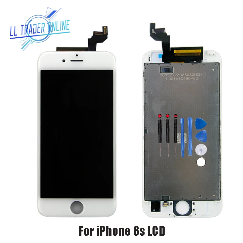 LL TRADER 5PCS Assembly LCD Display Digitizer For iPhone 6 6s AAA Quality LCD Touch Screen Replacement for iPhone 6g Black/White
LL TRADER 5PCS Assembly LCD Display Digitizer For iPhone 6 6s AAA Quality LCD Touch Screen Replacement for iPhone 6g Black/White