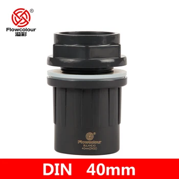 Flowcolour 40mm UPVC bulkhead Connectors Socket Water Tank Aquarium Inlet Outlet Joints Pipe Pipe Adapter Garden Irrigation
Flowcolour 40mm UPVC bulkhead Connectors Socket Water Tank Aquarium Inlet Outlet Joints Pipe Pipe Adapter Garden Irrigation