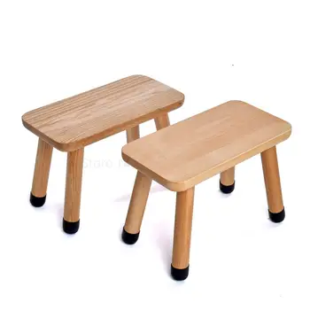 Small Bench Children Taboret Solid Wood Square Stool Nordic Low Stool Adult Household Wood Stool Originality 
Small Bench Children Taboret Solid Wood Square Stool Nordic Low Stool Adult Household Wood Stool Originality