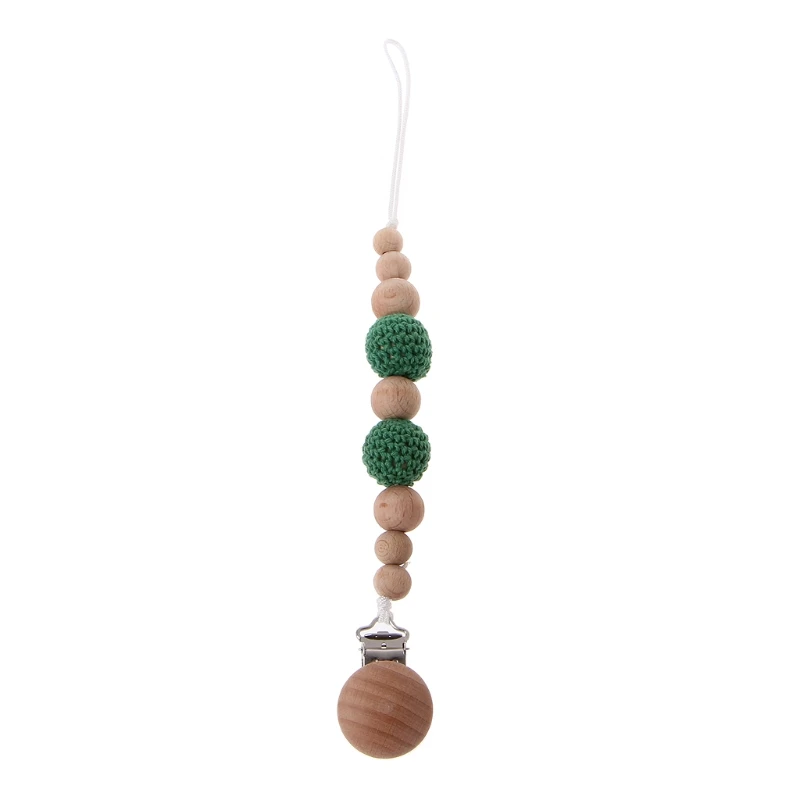 Baby Pacifier Clip With Beech Pendant Dummy Holder Crochet Beads Newborn Gift DXAD
Baby Pacifier Clip With Beech Pendant Dummy Holder Crochet Beads Newborn Gift DXAD