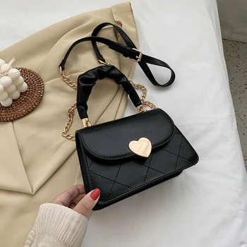 Ladies Shoulder Bag Lingge Messenger Bag Fashion Chain Bag Luxury Designer Handbag Pure Color PU Handbag Handbag
Ladies Shoulder Bag Lingge Messenger Bag Fashion Chain Bag Luxury Designer Handbag Pure Color PU Handbag Handbag