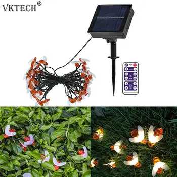 Bee Shaped LED Solar String Lights Remote Control Waterproof Outdoor Solar Lamp for Garden Christmas Wedding Party Decoration
Bee Shaped LED Solar String Lights Remote Control Waterproof Outdoor Solar Lamp for Garden Christmas Wedding Party Decoration