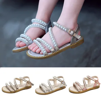 Girls' Sandals Infant Kids Baby Summer Beach Pearl Crystal Princess Shoes Sandals Children Outdoor Kids Shoes Sandalias 2020
Girls' Sandals Infant Kids Baby Summer Beach Pearl Crystal Princess Shoes Sandals Children Outdoor Kids Shoes Sandalias 2020