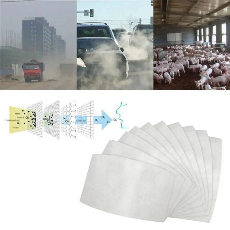 PM2.5 Dust Mask Disposable Filter Pad for Face Mouth Mask Respirator filter for N95 KN95 KF94 FFP3 2 1 Protective Mask New 10pcs
PM2.5 Dust Mask Disposable Filter Pad for Face Mouth Mask Respirator filter for N95 KN95 KF94 FFP3 2 1 Protective Mask New 10pcs