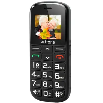 Artfone CS182 Big Button Mobile Phone, Senior Unlocked Mobile Phone with Dock and 1400mAh Battery
Artfone CS182 Big Button Mobile Phone, Senior Unlocked Mobile Phone with Dock and 1400mAh Battery