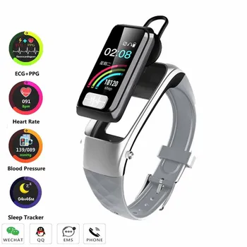 Smart Watch PPG ECG Heart Rate Sleep Monitoring Bluetooth Waterproof Smart Bracelet Call Reminder Clock Compatible Android iOS
Smart Watch PPG ECG Heart Rate Sleep Monitoring Bluetooth Waterproof Smart Bracelet Call Reminder Clock Compatible Android iOS