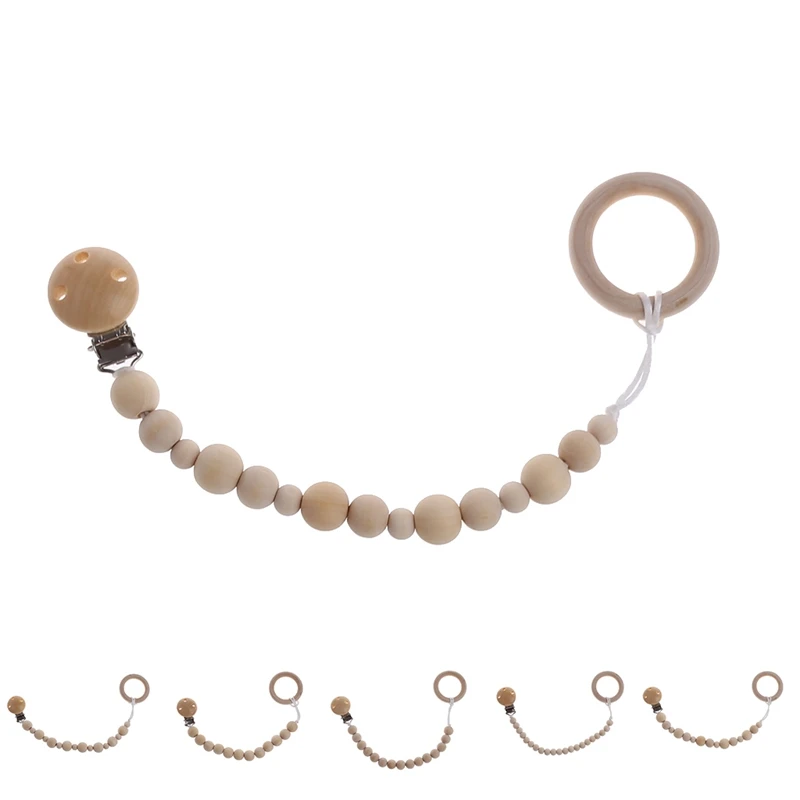 Baby Natural Wooden Beaded Pacifier Holder Clip Nursing Teether Dummy Chain Gift
Baby Natural Wooden Beaded Pacifier Holder Clip Nursing Teether Dummy Chain Gift
