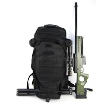 60l militar tático mochila airsoft rifle saco impermeável viagem ao ar livre trekking escalada acampamento assalto mochila(China)