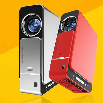 1 ~ 4M T6 Led Mini High Definition Resolution Projector Android Version Red Smart Portable Office Wifi Home Theater Projector
1 ~ 4M T6 Led Mini High Definition Resolution Projector Android Version Red Smart Portable Office Wifi Home Theater Projector