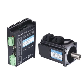 Taiwan low-voltage servo motor+driver, tracking error: +-1Pulse Speed accuracy: +-1RPM Max 600KHz
Taiwan low-voltage servo motor+driver, tracking error: +-1Pulse Speed accuracy: +-1RPM Max 600KHz