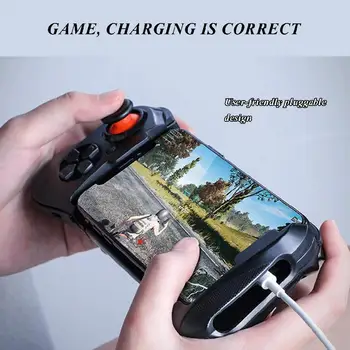 Wireless Bluetooth Gamepad Controllers for Mobile Phone Gaming Physical Aid Game Controller Physical Peripheral
Wireless Bluetooth Gamepad Controllers for Mobile Phone Gaming Physical Aid Game Controller Physical Peripheral