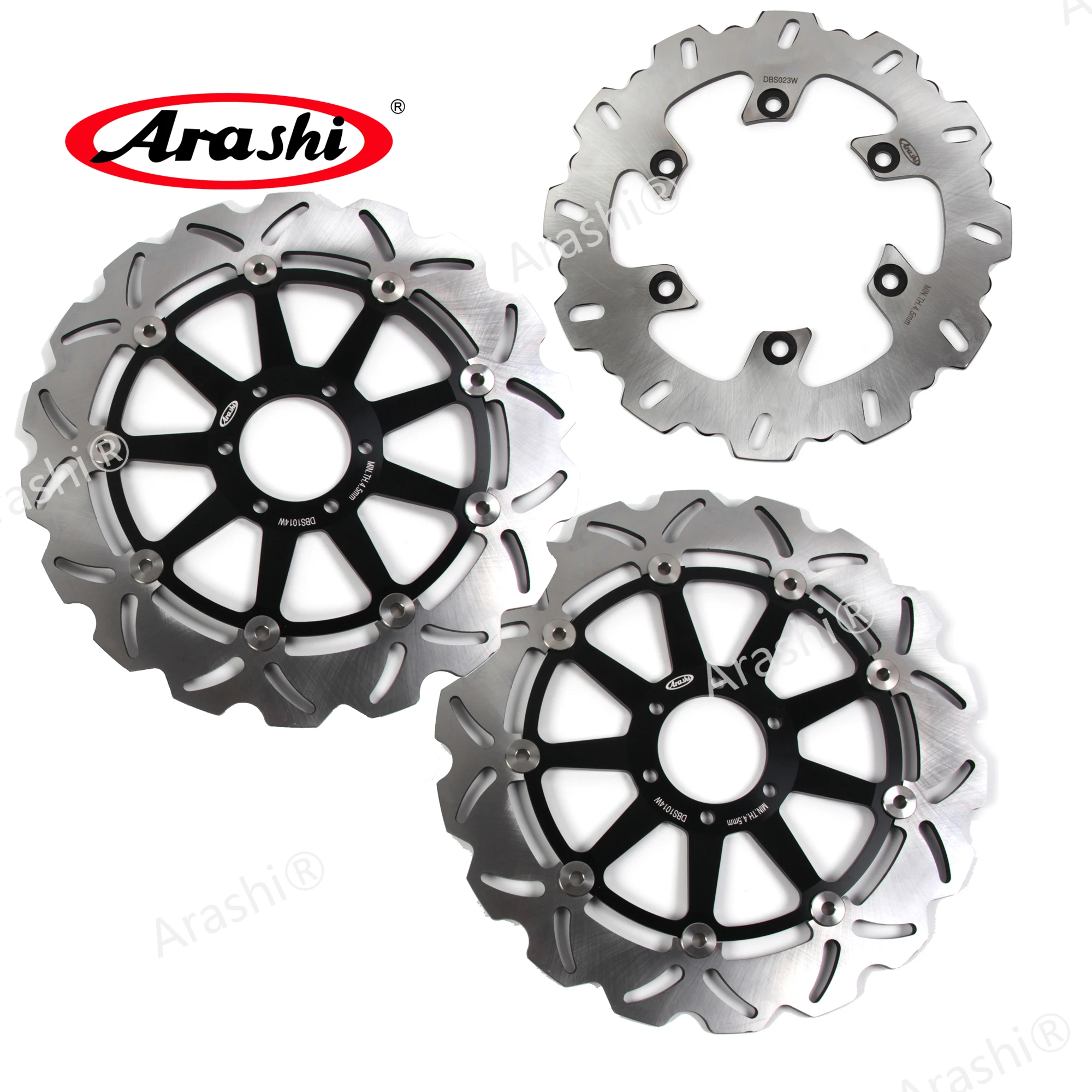 

ARASHI For DUCATI 888 SP 888 1990 1991 1992 1993 CNC Full Floating Front Rear Brake Rotors Disc 620 MONSTER 2002 2003 2004 2005