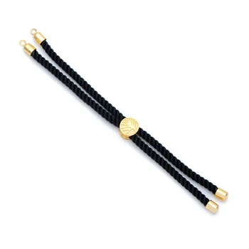 10pcs Sliding Adjustable Cord Bracelet, Half-finished Bracelet with Stopper Beads, Black (FB-075-2)
10pcs Sliding Adjustable Cord Bracelet, Half-finished Bracelet with Stopper Beads, Black (FB-075-2)