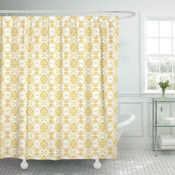 Yellow Flower Beautiful of Floral Pattern Colorful Stripe Dot Shower Curtain Waterproof Fabric 60 x 72 Inches Set with Hooks
Yellow Flower Beautiful of Floral Pattern Colorful Stripe Dot Shower Curtain Waterproof Fabric 60 x 72 Inches Set with Hooks