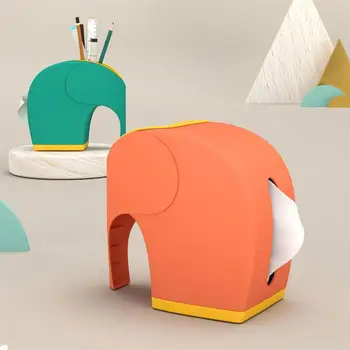 1PC Elephant Tissue Box Plastic Storage Case Desktop Tissue Box Paper Extraction Box Storage Box for Office Dorm Room Home
1PC Elephant Tissue Box Plastic Storage Case Desktop Tissue Box Paper Extraction Box Storage Box for Office Dorm Room Home