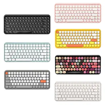308i Wireless Bluetooth Keyboard Round Key Cap Gaming Keypad with 84 Keys for iPhone/An-droid/Windows Systems
308i Wireless Bluetooth Keyboard Round Key Cap Gaming Keypad with 84 Keys for iPhone/An-droid/Windows Systems