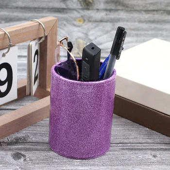 Home Office Desk Organizer Glitter Pen Holder Makeup Brush School Solid Gifts Classroom PU Multifunction Fashionable Pencil Cup
Home Office Desk Organizer Glitter Pen Holder Makeup Brush School Solid Gifts Classroom PU Multifunction Fashionable Pencil Cup