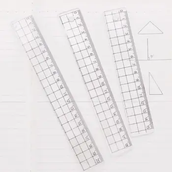 Creative Simple Unprinted Ruler Transparent Plastic Scale Ruler Drawing Tools Office Learn Supplies Stationery Pocket Schoo U6D0
Creative Simple Unprinted Ruler Transparent Plastic Scale Ruler Drawing Tools Office Learn Supplies Stationery Pocket Schoo U6D0