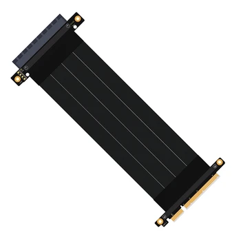8X to 8X PCI-E Extension Cable 180° Ribbon Flexible Relocate Cable Adapter Converter
8X to 8X PCI-E Extension Cable 180° Ribbon Flexible Relocate Cable Adapter Converter