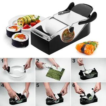Top Sale Roll Sushi Mold Model Kitchen Accessories Tool Easy Sushi Maker Roll Ball Cutter Roller Rice Mold Diy
Top Sale Roll Sushi Mold Model Kitchen Accessories Tool Easy Sushi Maker Roll Ball Cutter Roller Rice Mold Diy