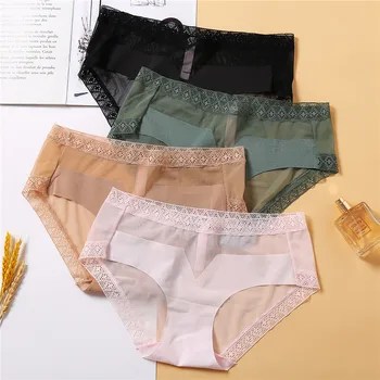 Lace Hollow Out Sexy Low-Rise Knickers Briefs Ultra Thin Comfort Lingerie Women's Breathable Soft Lingerie Sexy Solid Panties
Lace Hollow Out Sexy Low-Rise Knickers Briefs Ultra Thin Comfort Lingerie Women's Breathable Soft Lingerie Sexy Solid Panties