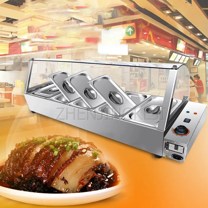 Commercial Stainless Steel Meal Counter Fast Food Keep Warm Desktop Electricity Plus Heat Canteen Dining Table Self-Help Cabinet
Commercial Stainless Steel Meal Counter Fast Food Keep Warm Desktop Electricity Plus Heat Canteen Dining Table Self-Help Cabinet