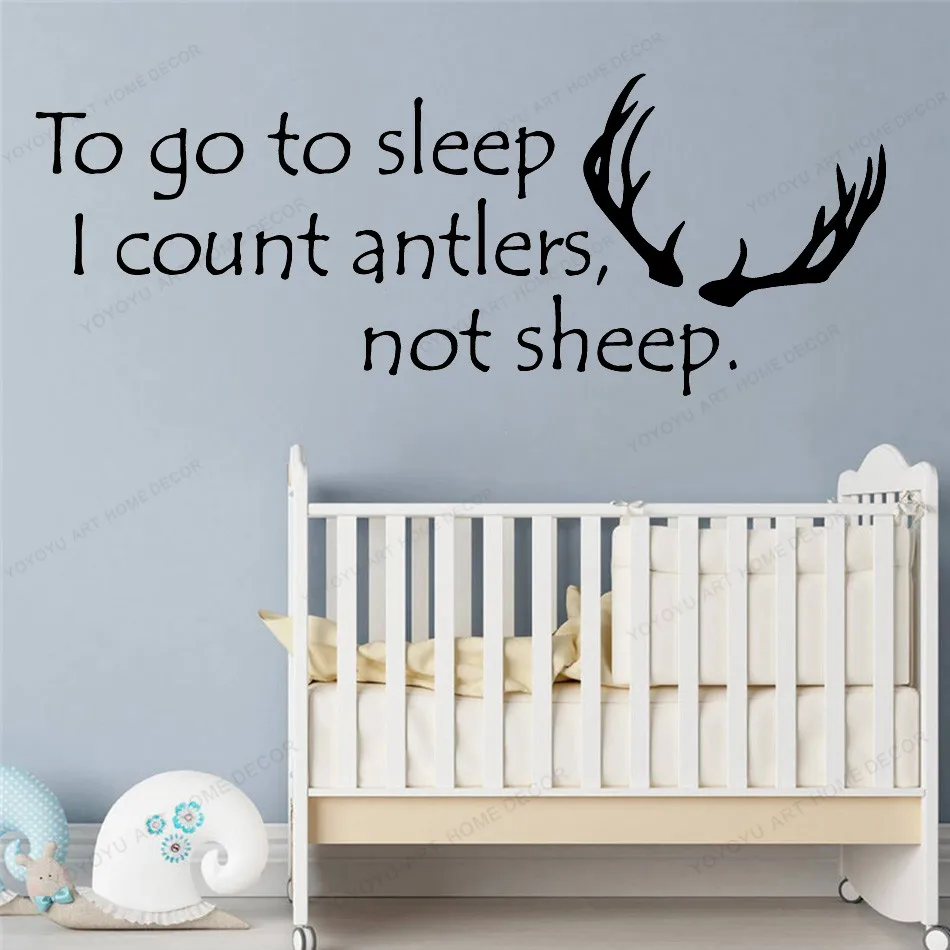 Nordic Style Deer Antlers Quote Vinyl Wall Sticker Waterproof Decor For Living Room Boys Kids Bedroom DecorationStickers WU319 
Nordic Style Deer Antlers Quote Vinyl Wall Sticker Waterproof Decor For Living Room Boys Kids Bedroom DecorationStickers WU319