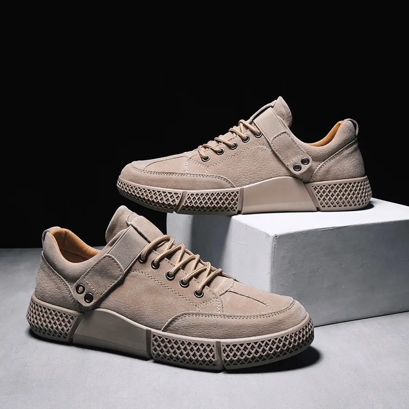 2019 New Men's Shoes Student Shoes Men's Casual Shoes Breathable Youth Trend Wear-resistant Rubber Sole Leather Casual Shoes
2019 New Men's Shoes Student Shoes Men's Casual Shoes Breathable Youth Trend Wear-resistant Rubber Sole Leather Casual Shoes