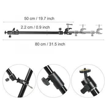 fotografia Aluminium Alloy Foldable Photography Camera Video Slider Support Tripod Rods with Clamp foto studio 
fotografia Aluminium Alloy Foldable Photography Camera Video Slider Support Tripod Rods with Clamp foto studio