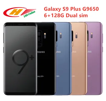 Original Samsung Galaxy S9 Plus S9+ G9650 Dual Sim Octa Core 6.2" 6GB RAM 128GB ROM NFC 2 SIMS Mobile Phones
Original Samsung Galaxy S9 Plus S9+ G9650 Dual Sim Octa Core 6.2" 6GB RAM 128GB ROM NFC 2 SIMS Mobile Phones