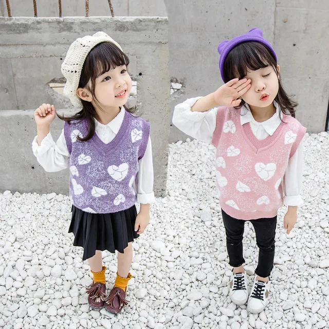 2019 Autumn Kids' Sweater GIRL'S Vest Faux Mink Cashmere Waistcoat Children New Style Woollen Sweater
2019 Autumn Kids' Sweater GIRL'S Vest Faux Mink Cashmere Waistcoat Children New Style Woollen Sweater