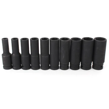 TOP 10PCS Deep Impact Socket 8 -22mm Metric Drive Strong and Heavy Duty Socket Set for Wrench Adapter Hand Tool and Repair
TOP 10PCS Deep Impact Socket 8 -22mm Metric Drive Strong and Heavy Duty Socket Set for Wrench Adapter Hand Tool and Repair