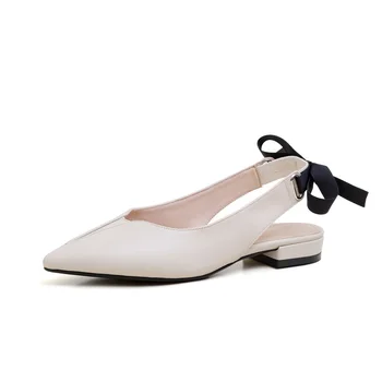 Original Intention Elegant Black White Genuine Leather Sandals Woman Pointed Toe Square Low Heels Elegant Shoes Spring Autumn
Original Intention Elegant Black White Genuine Leather Sandals Woman Pointed Toe Square Low Heels Elegant Shoes Spring Autumn