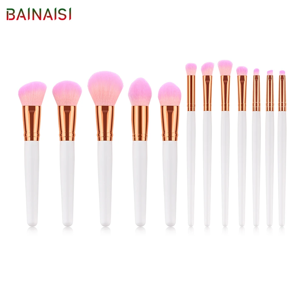 BAINAISI 12Pcs Makeup Brushes Set Eye Shadow Blending Eyeliner Eyelash Eyebrow Beauty Make up Brush Professional Eyeshadow Brush
BAINAISI 12Pcs Makeup Brushes Set Eye Shadow Blending Eyeliner Eyelash Eyebrow Beauty Make up Brush Professional Eyeshadow Brush