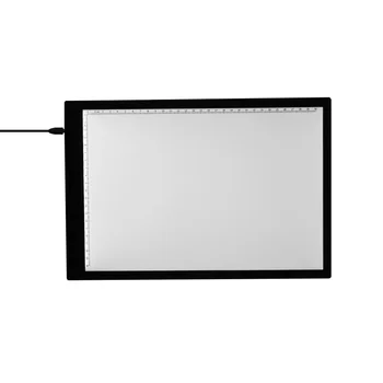 A4 LED Light Box Tracer with Scale Ultra-thin USB Powered Tracing Light Pad Board for Drawing Sketching Animation X-ray Viewing
A4 LED Light Box Tracer with Scale Ultra-thin USB Powered Tracing Light Pad Board for Drawing Sketching Animation X-ray Viewing
