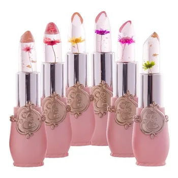 Clear Jelly Flower Lipstick Temperature Color Change Lip Balm Long-lasting Waterproof Moisturizing Lipstick Makeup Cosmetics 
Clear Jelly Flower Lipstick Temperature Color Change Lip Balm Long-lasting Waterproof Moisturizing Lipstick Makeup Cosmetics