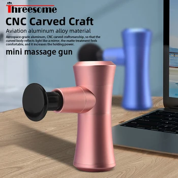 Mini Electric massager deep muscle vibration relieve pain relax Fitness massage gun USB charging silent aluminum alloy material
Mini Electric massager deep muscle vibration relieve pain relax Fitness massage gun USB charging silent aluminum alloy material