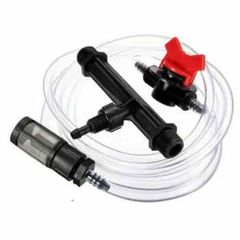 Automatic Irrigation Venturi Fertilizer Injector Kit+Water Tube Switch Filter Injector Kit Irrigation Garden Supplies 1/2" 3/4"
Automatic Irrigation Venturi Fertilizer Injector Kit+Water Tube Switch Filter Injector Kit Irrigation Garden Supplies 1/2" 3/4"