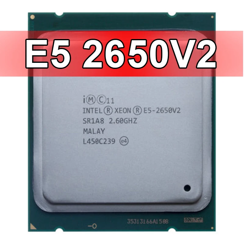 Intel Xeon E5 2650 V2 Processor 8 CORE 2.6GHz 20M 95W E5 2650 V2 SR1A8 CPU-in CPUs from Compute sell E5 2689
Intel Xeon E5 2650 V2 Processor 8 CORE 2.6GHz 20M 95W E5 2650 V2 SR1A8 CPU-in CPUs from Compute sell E5 2689