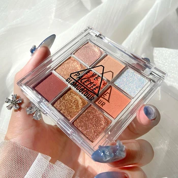 9 Color Eye Shadow Palette Waterproof Anti-Sweat Matte Polarized Pearlescent Eye Shadow Palette Makeup Cosmetic Set
9 Color Eye Shadow Palette Waterproof Anti-Sweat Matte Polarized Pearlescent Eye Shadow Palette Makeup Cosmetic Set