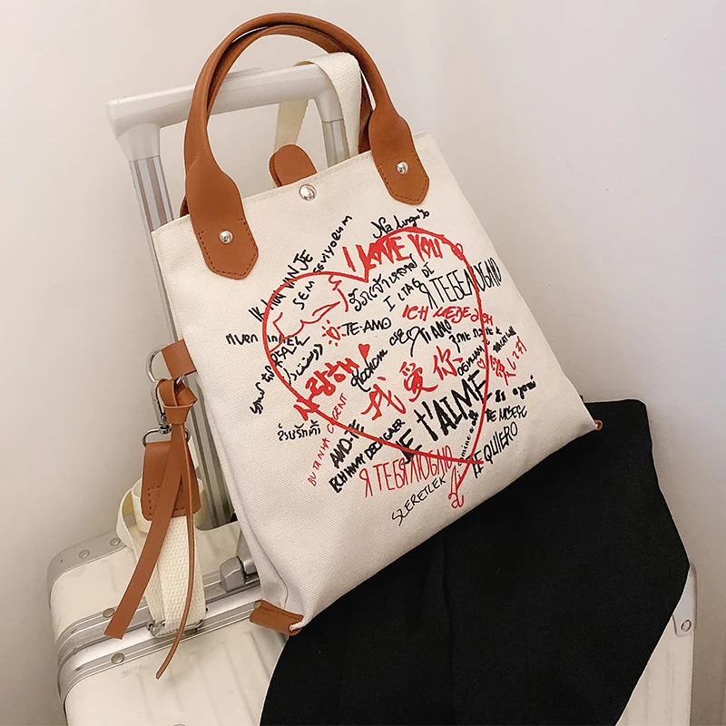 Net Red Single-shoulder Canvas Bag Bag Style Fashion Casual All-match Large Capacity Hand Carry Messenger Bag 2020 Popular New
Net Red Single-shoulder Canvas Bag Bag Style Fashion Casual All-match Large Capacity Hand Carry Messenger Bag 2020 Popular New