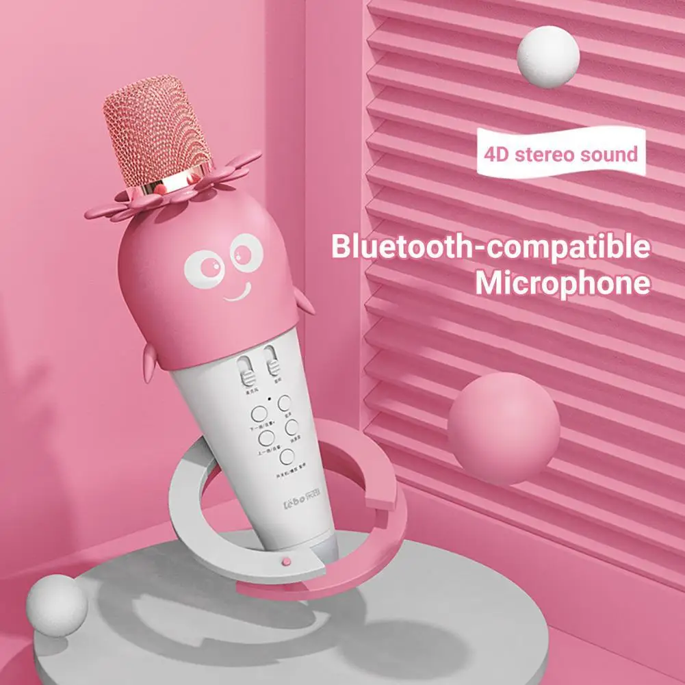 K5 Wireless Microphone High Fidelity Professional Cute Cartoon Carrot Smart Children Singing Condenser Microphone for Singing
K5 Wireless Microphone High Fidelity Professional Cute Cartoon Carrot Smart Children Singing Condenser Microphone for Singing