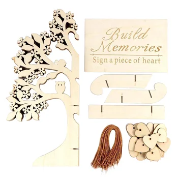 Wedding Wishing Tree Set Wooden Ornaments Home Baby Shower Wear Resistant Signing Card Guest Book Birthday Hearts Pendant Party 
Wedding Wishing Tree Set Wooden Ornaments Home Baby Shower Wear Resistant Signing Card Guest Book Birthday Hearts Pendant Party