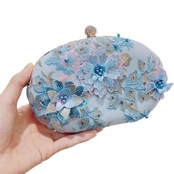 New Female Diamond Pearl Handbag Luxury Elegant Crystal Flower Evening Dress Wedding Day Bride Clutch Bag Purse
New Female Diamond Pearl Handbag Luxury Elegant Crystal Flower Evening Dress Wedding Day Bride Clutch Bag Purse