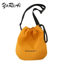 New Korean Hip Hop Female Nylon Street Shoulder Bag Drawstring Messenger Bag Shopping Tote Crossbody Pouch Women's Phone Handbag
New Korean Hip Hop Female Nylon Street Shoulder Bag Drawstring Messenger Bag Shopping Tote Crossbody Pouch Women's Phone Handbag