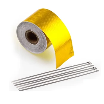 Car Thermal Exhaust Tape Air Intake Heat Insulation Shield Wrap Reflective Heat Barrier Self Adhesive Engine High-Temperature
Car Thermal Exhaust Tape Air Intake Heat Insulation Shield Wrap Reflective Heat Barrier Self Adhesive Engine High-Temperature